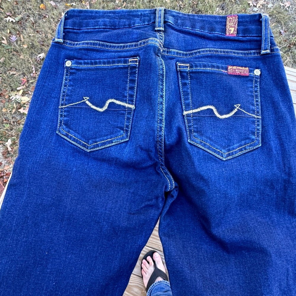 7 for all mankind skinny sz 24
